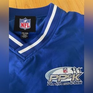NFL blue windbreaker
